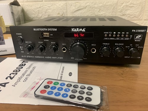 Karma amplificatore stereo - amplificatore,