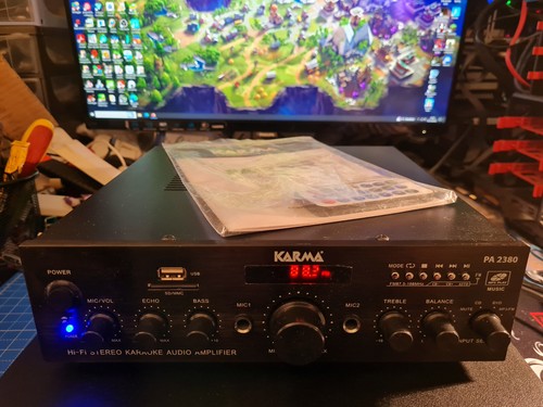 Karma 2380 amplificatore - karma,