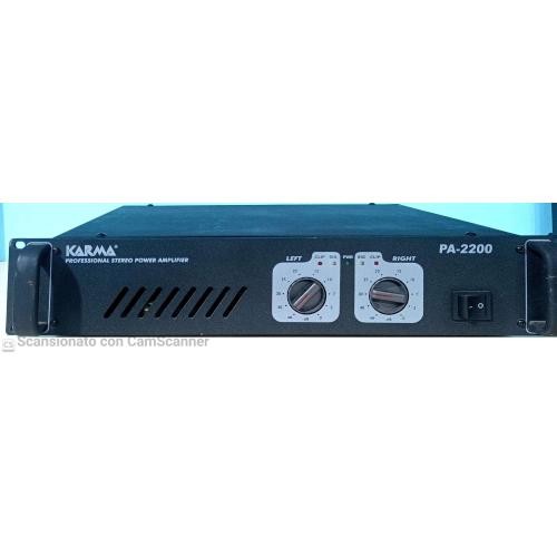 Amplificatore stereo karma - karma, di